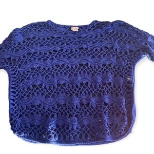 Chico’s crocheted top